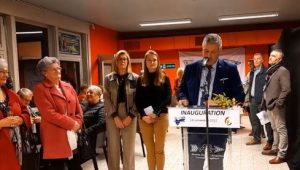 Inauguration de l'Arc-en-sel.