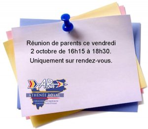 Réunion des parents